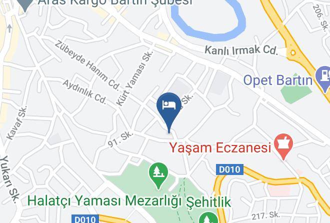 Bartin Demirciler - Ahsap Park Hotel Maps