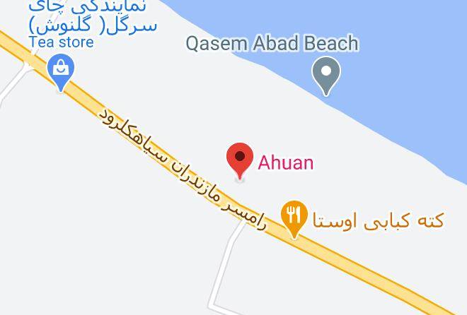 Ahuan Hotel Map