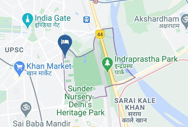 New Delhi - Ahuja Residency Sunder Nagar Maps