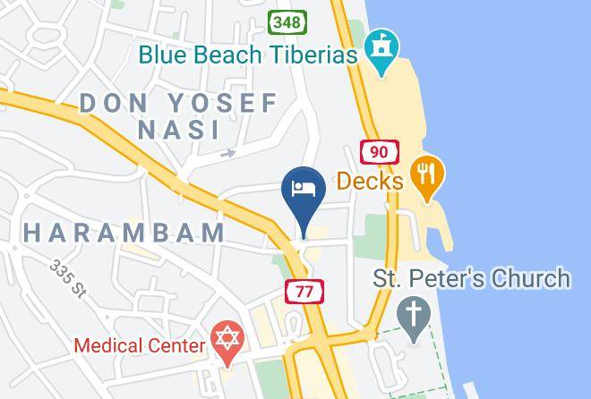 Tiberias - Ahuzat Kinorot Maps