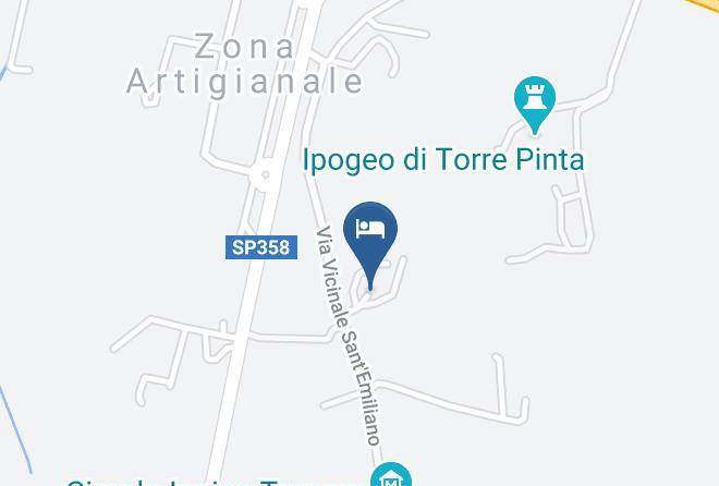 Lecce - Aia Case Bianche Maps