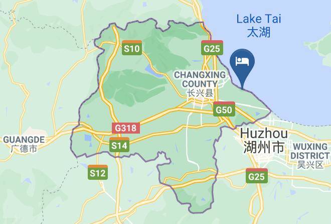 Huzhou - Aibinong Taihuhui Selected Resort Maps