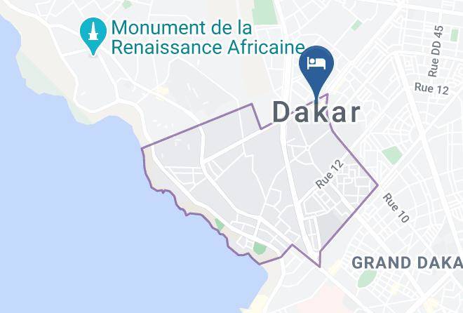 Dakar - Aicha Carter Maps