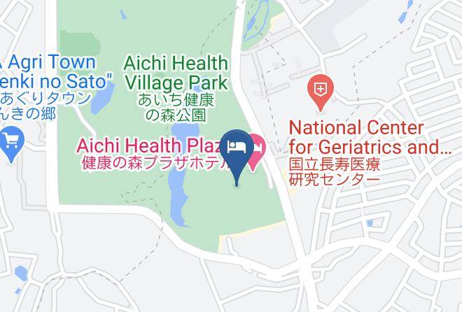 Higashiura Townchita District - Aichi Health Plaza Comprehensive Health Science Center Maps
