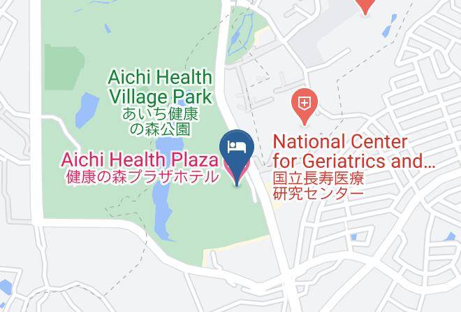 Higashiura Townchita District - Aichi Health Plaza Hotel Maps