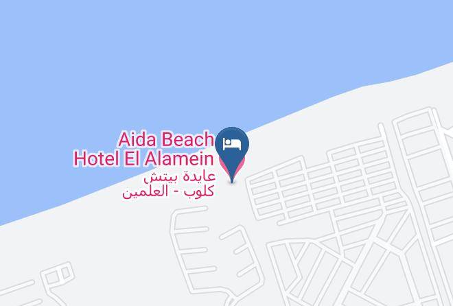 El Hamam - Aida Beach Hotel El Alamein Maps