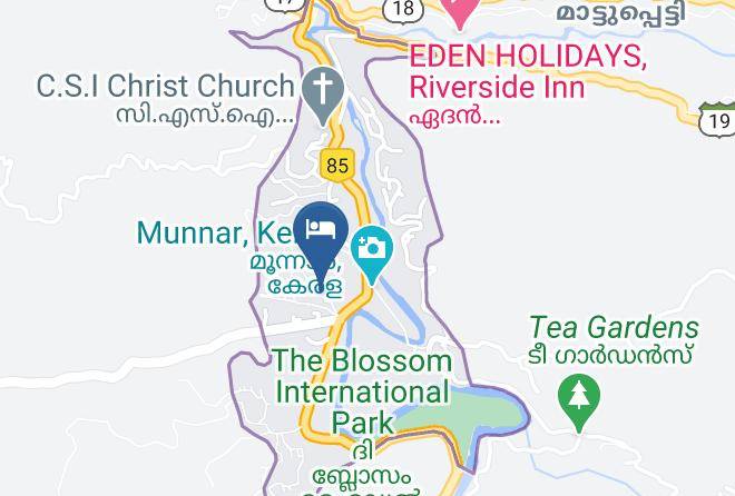 Devikulam - Aida Tourist Home Munnar Maps