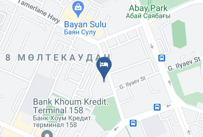 Shymkent - Aidana Plaza Hotel Maps