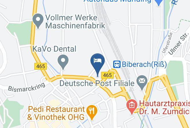 Aiden By Best Western Biberach Map