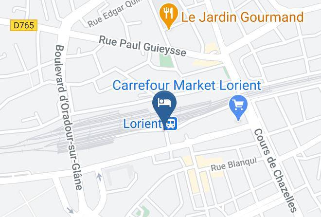 Morbihan - Aiden By Best Western Lorient Maps
