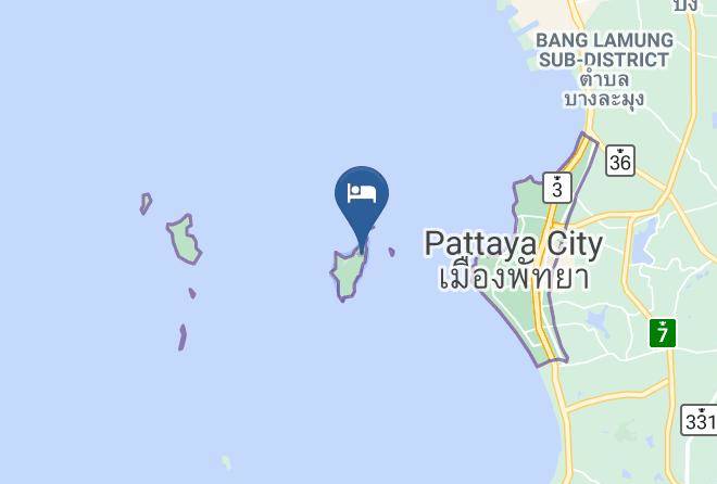 Amphoe Bang Lamung - Aiem Sa Ard Resort Maps