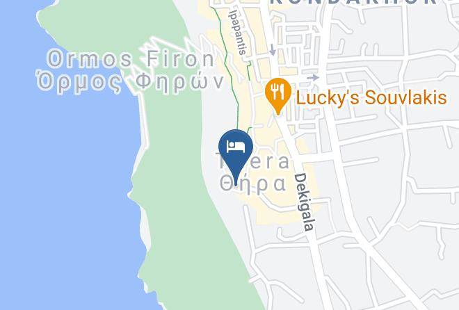 Thira - Aigialos Hotel Santorini Maps