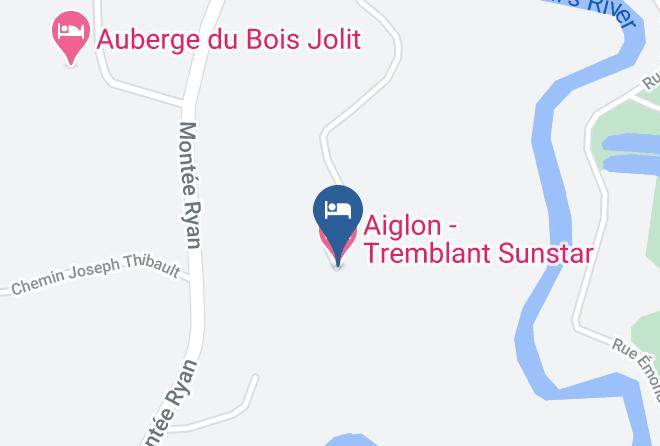 Les Laurentides Regional County Municipality - Aiglon Tremblant Sunstar Maps