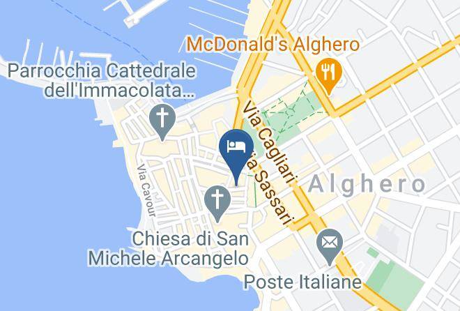 Sassari - B&b Alghero Aigua Maps