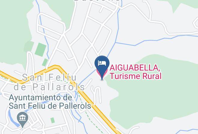 Girona - Aiguabella Turisme Rural Maps