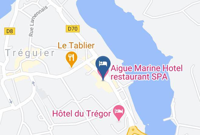 Aigue Marine Hotel Restaurant Spa Map