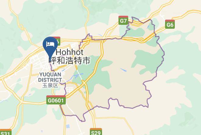 Hohhot - Aijia Hotel Maps