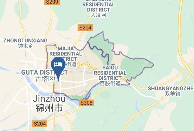Jinzhou - Aike Business Hotel Maps