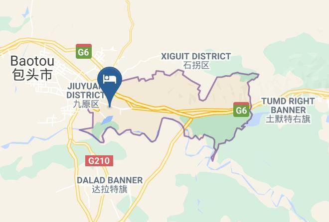 Baotou - Aike Express Commercial Hotel Maps
