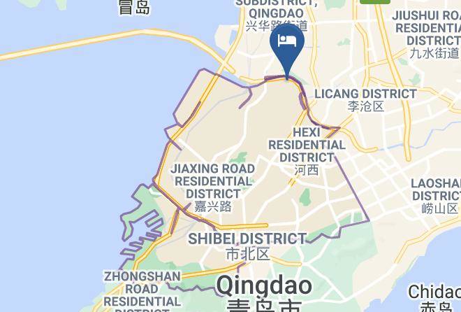 Qingdao - Aikejia Hotel Maps