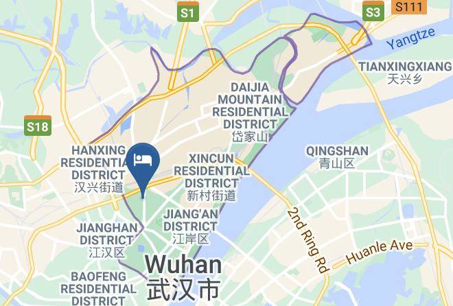 Aikelai Hotel Wuhan Map