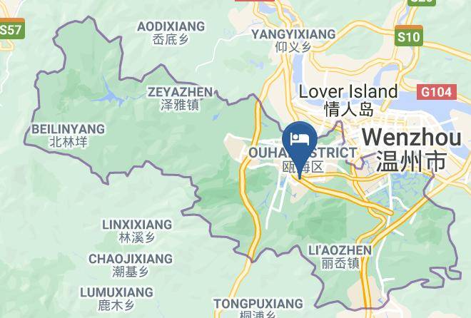 Wenzhou - Aikesi Express Hotel Maps