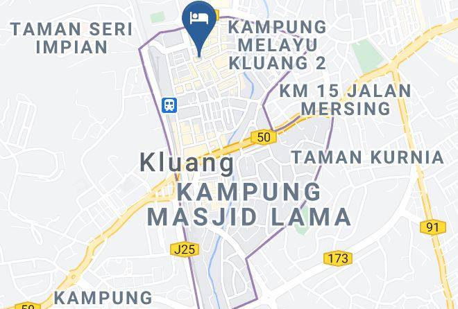 Keluang - Ailang Hotel Maps