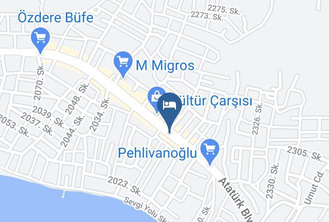Menderes - Aile Pansiyon Maps