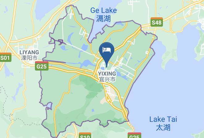 Wuxi - Ailishe Hotel Maps