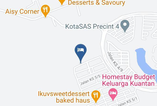 Kuantan District - Aiman Homestay Maps