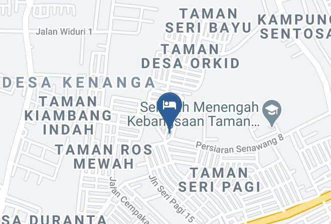 Aimas Homestay Senawang Map - Negri Sembilan - Seremban