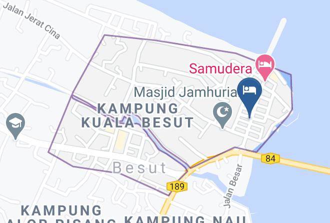 Daerah Besut - Ain Hotel Maps