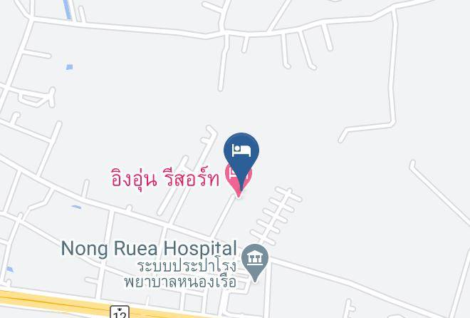 Amphoe Nong Ruea - Aingaun Resort Maps
