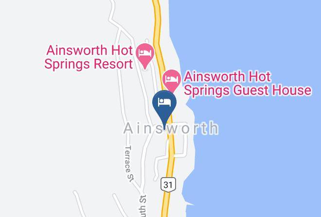 Central Kootenay - Ainsworth Motel Maps