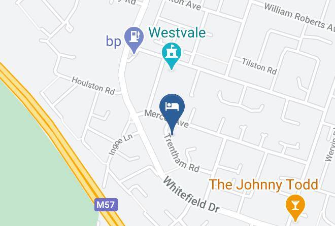Knowsley - Aintree Andkirkby Bnb Maps