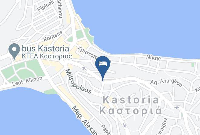Kastoria - Aiolis Hotel Maps