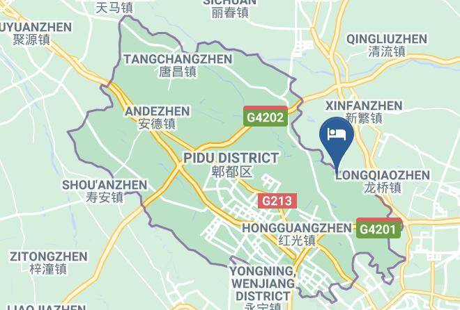 Chengdu - Aiqinhai Hotel Maps