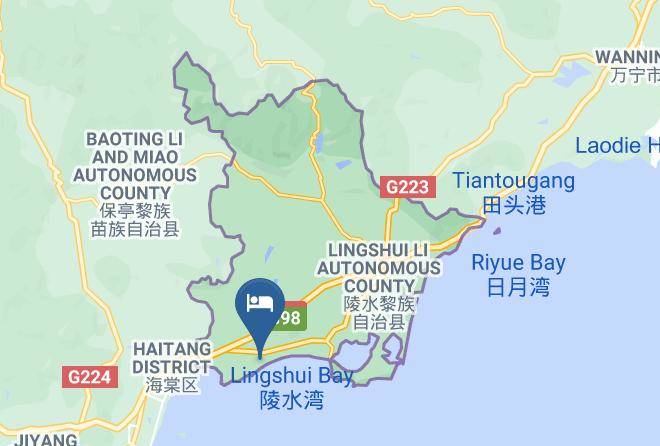 Lingshui Lizu Aut County - Aiqinhai Hotel Maps