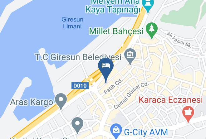 Giresun Hacimiktat - Air Boss Giresun City Hotel Maps