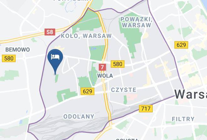 Warsaw - Air Comaq Dabrowski A Maps