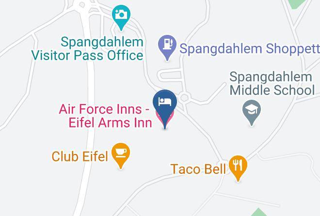 Bitburg Prum - Air Force Inns Eifel Arms Inn Maps