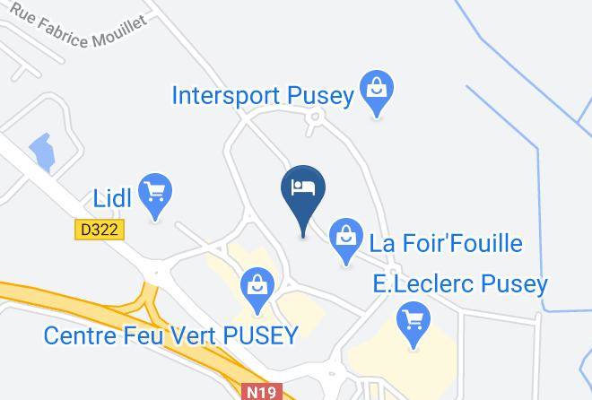 Haute Saone - Air Hotel Maps