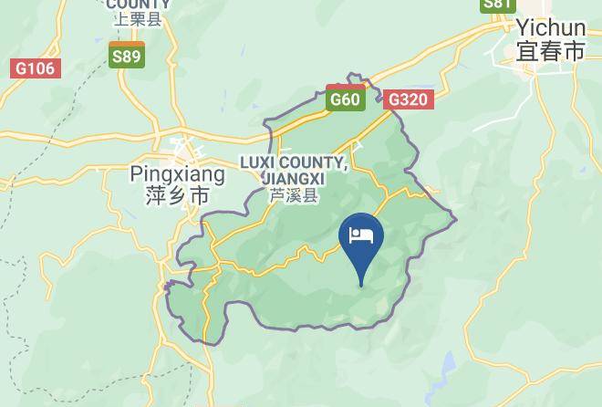 Air Hotel Mount Wugong Map