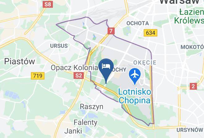 Warsaw - Air Hotel Maps