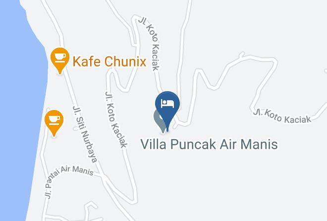 Kota Padang - Air Manis Hill Residence Maps