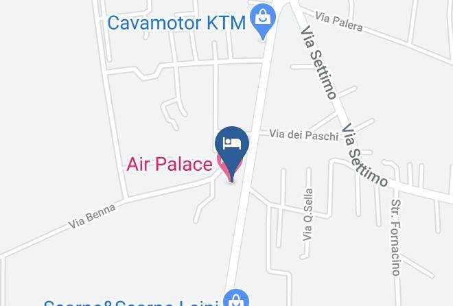 Turin - Air Palace Hotel Maps
