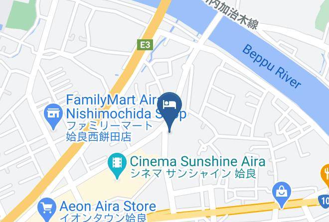 Airaiku Hotel Kagoshima Map