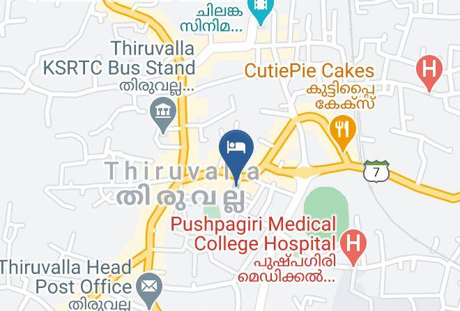 Thiruvalla - Airco Le Grand Inn Hotel Maps