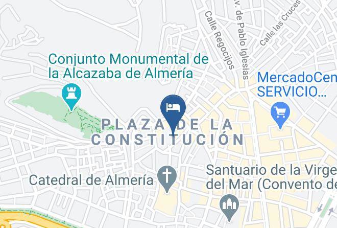 Almeria - Aire Hotel & Ancient Baths Almeria Maps