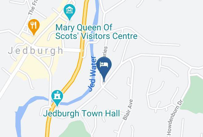 Scottish Borders - Airenlea B+b Maps